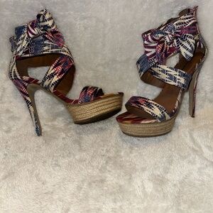 Soho Women's Platform Heels - Multicolor